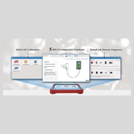 جهاز LAUNCH X431 Pro 3 Link HD الاحترافي لتشخيص أعطال السيارات والشاحنات الثقيلة.